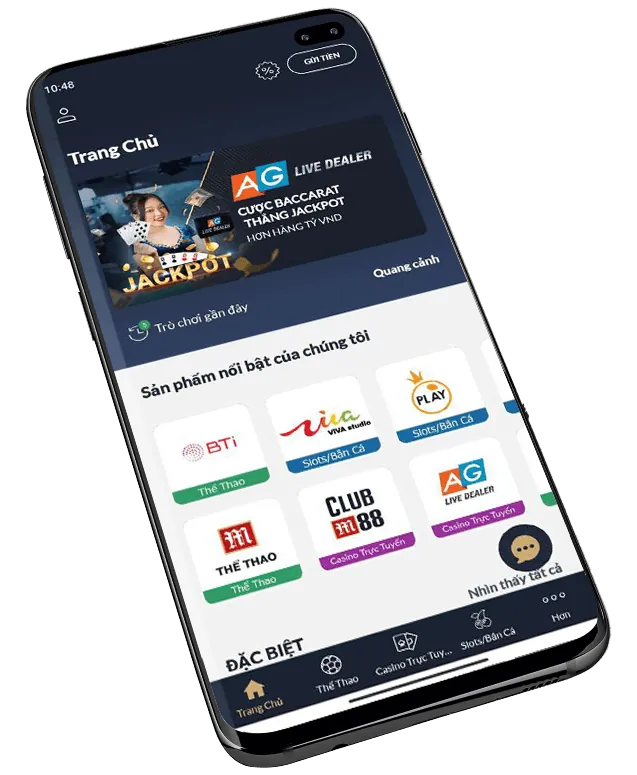 Người dùng trải nghiệm cá cược thể thao trên ứng dụng bet39 app